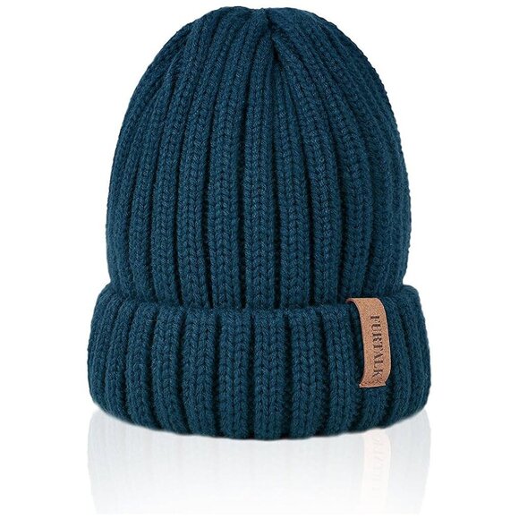 Winter Hats for Women Dark Blue - Picture 5 of 8